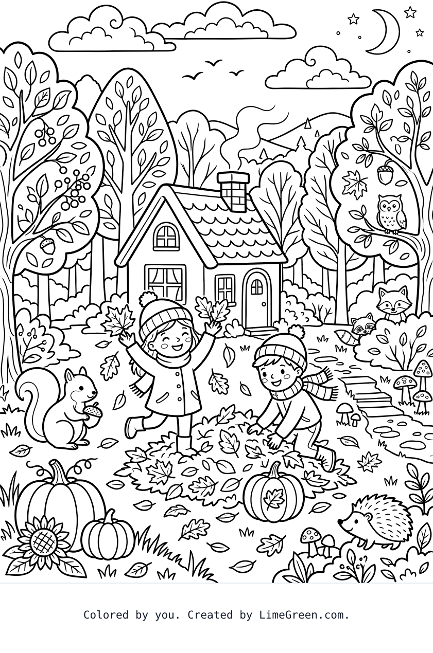 A fall scene