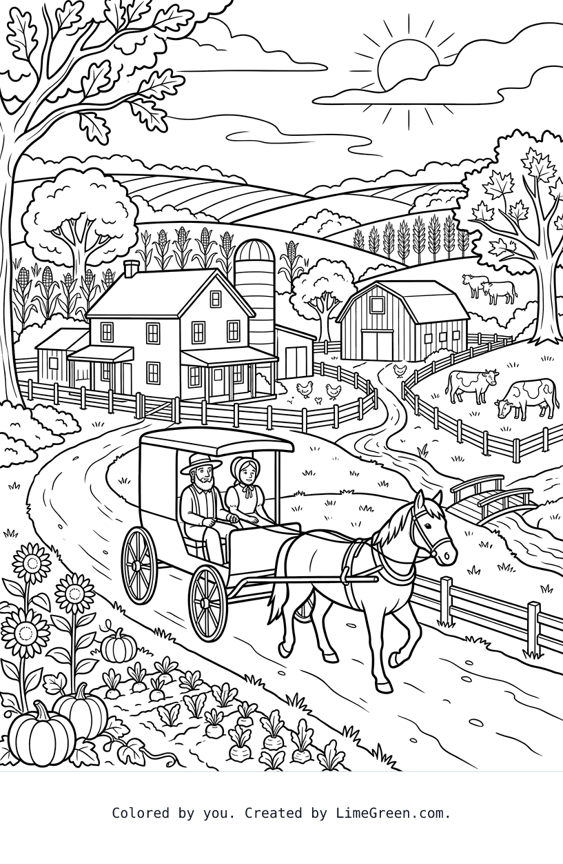Amish setting